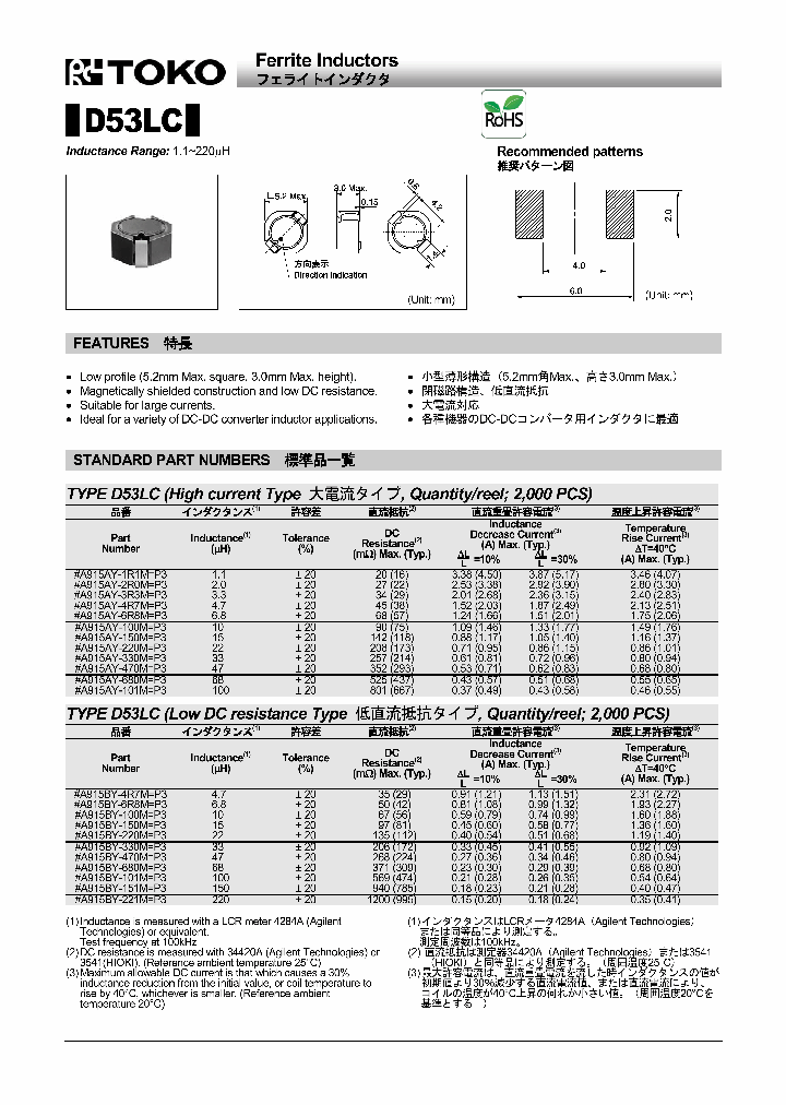 A915AY-3R3M_8742224.PDF Datasheet