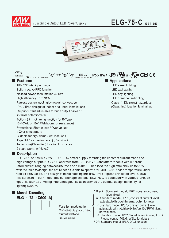 ELG-75-C_8743065.PDF Datasheet