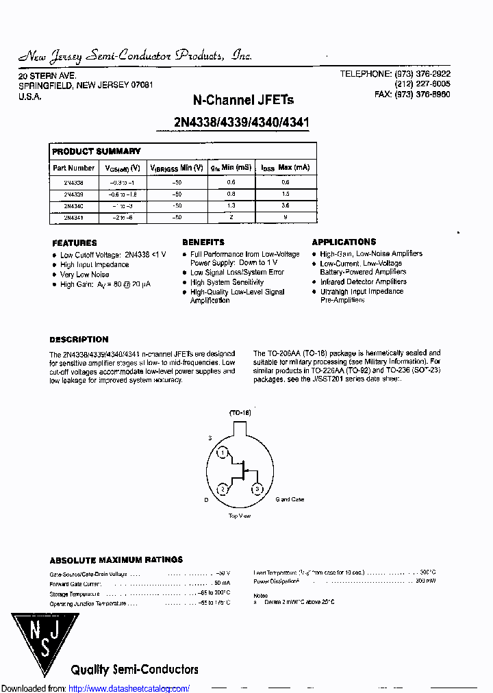 2N4338-DIE_8743262.PDF Datasheet
