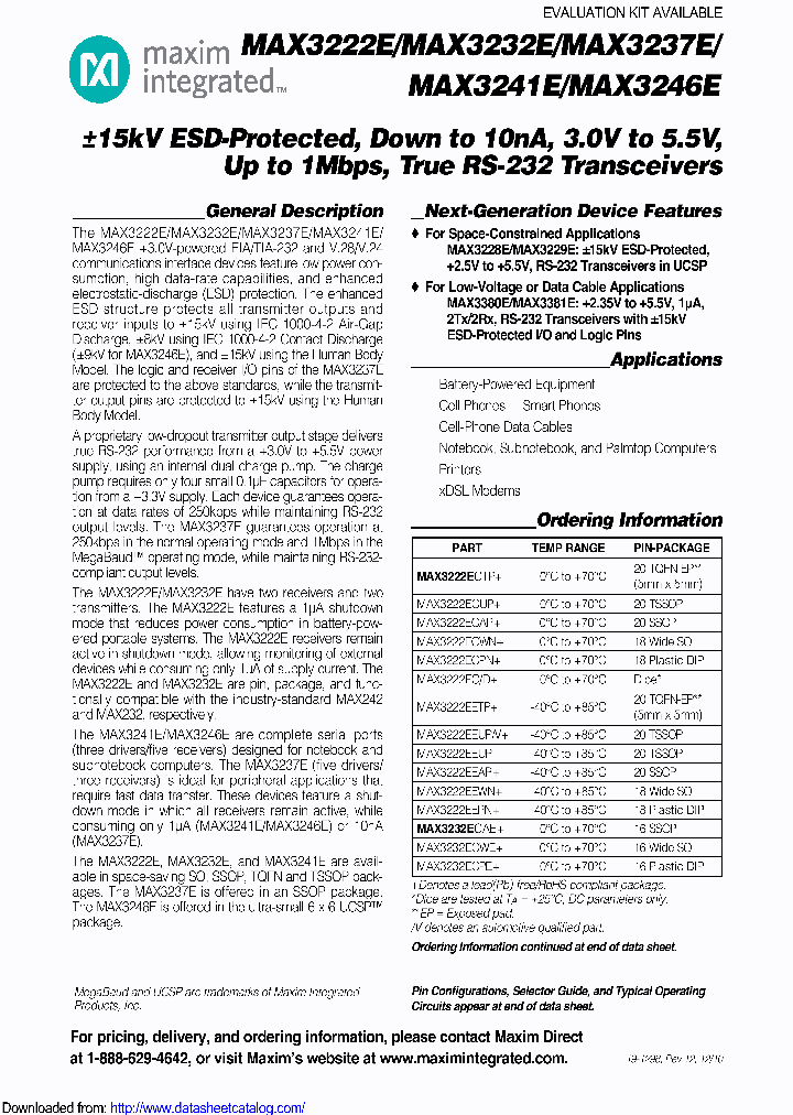 MAX3222EEAPG2X_8744268.PDF Datasheet