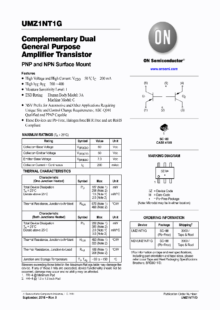 NSVUMZ1NT1G_8745698.PDF Datasheet