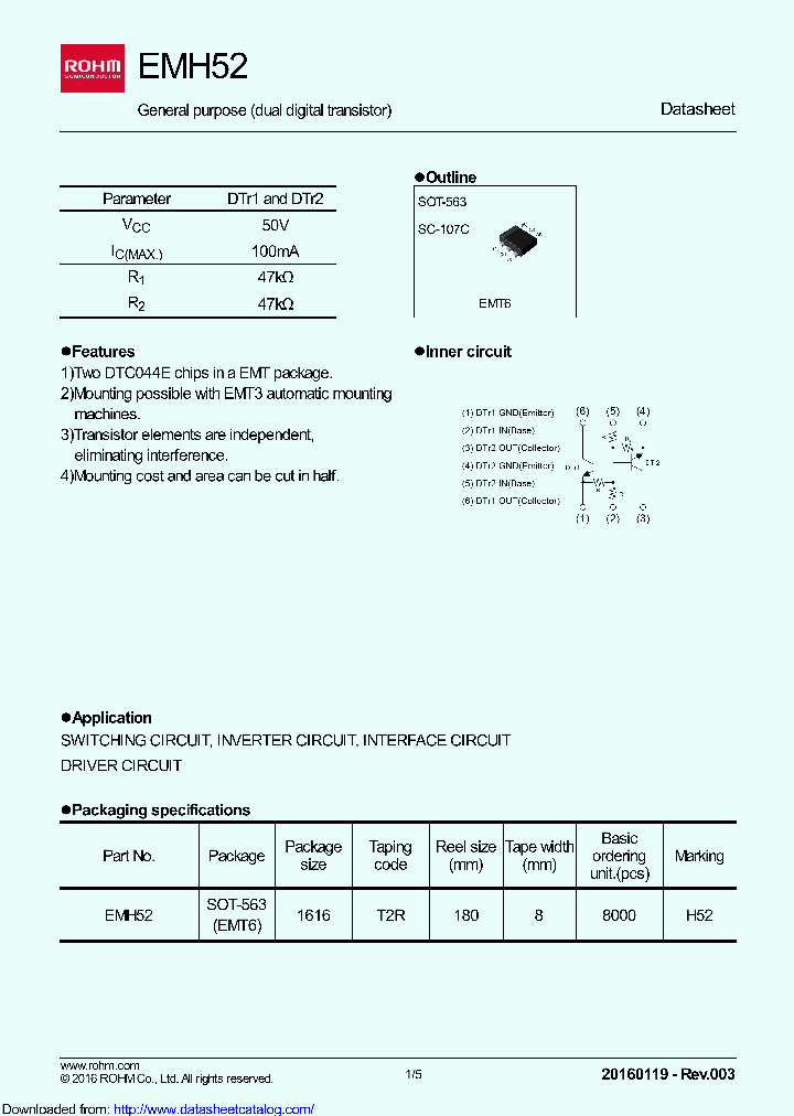 EMH52T2R_8745995.PDF Datasheet