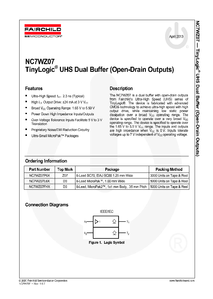 NC7WZ07FHX_8746410.PDF Datasheet