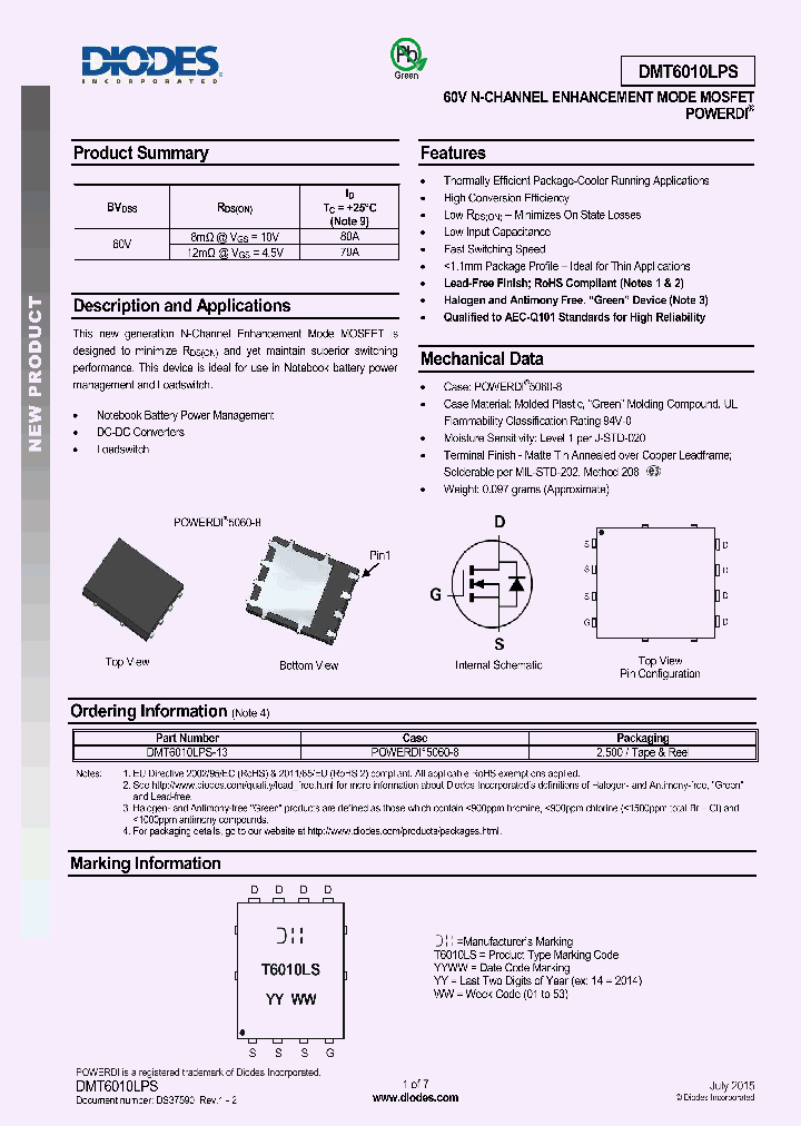 DMT6010LPS_8747843.PDF Datasheet