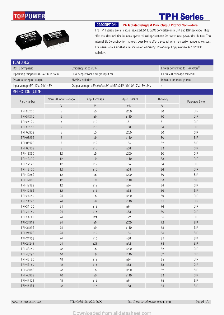TPH1205S_8748674.PDF Datasheet