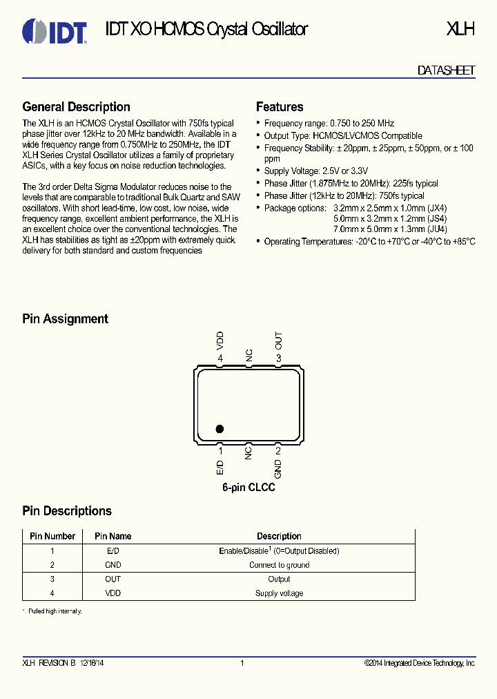XLH_8749184.PDF Datasheet