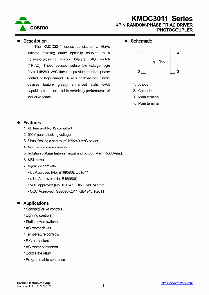 KMOC3011_8751918.PDF Datasheet