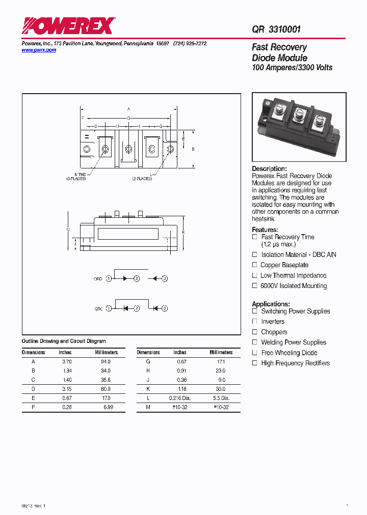 QRD3310001_8753457.PDF Datasheet
