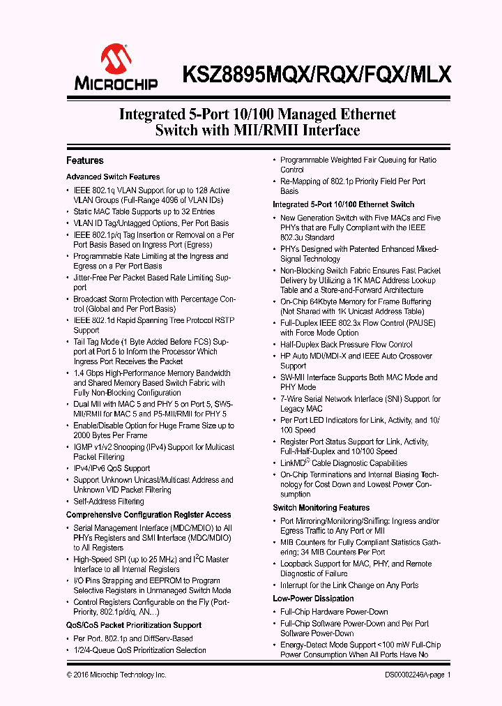KSZ8895MLXC-TR_8754950.PDF Datasheet
