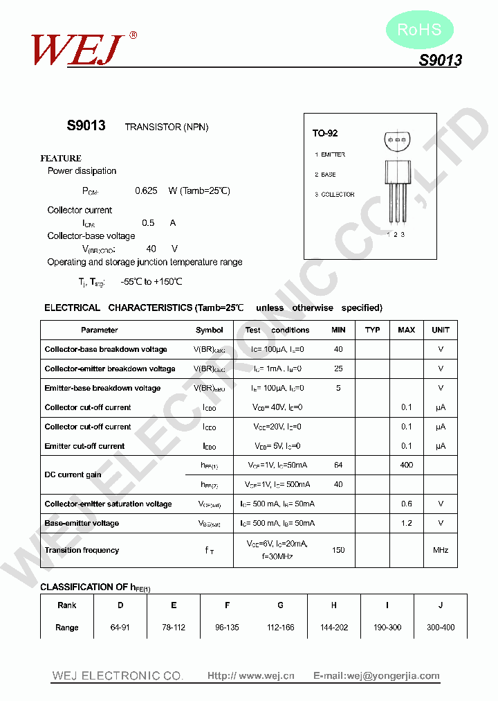 S9013_8755307.PDF Datasheet