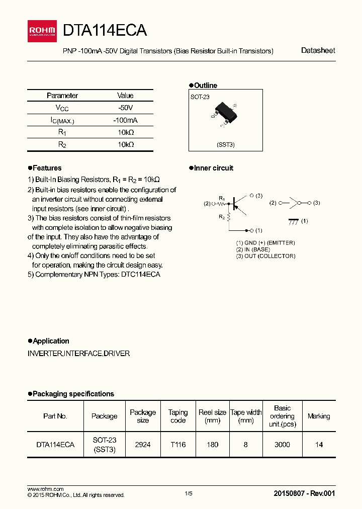 DTA114ECA_8756579.PDF Datasheet