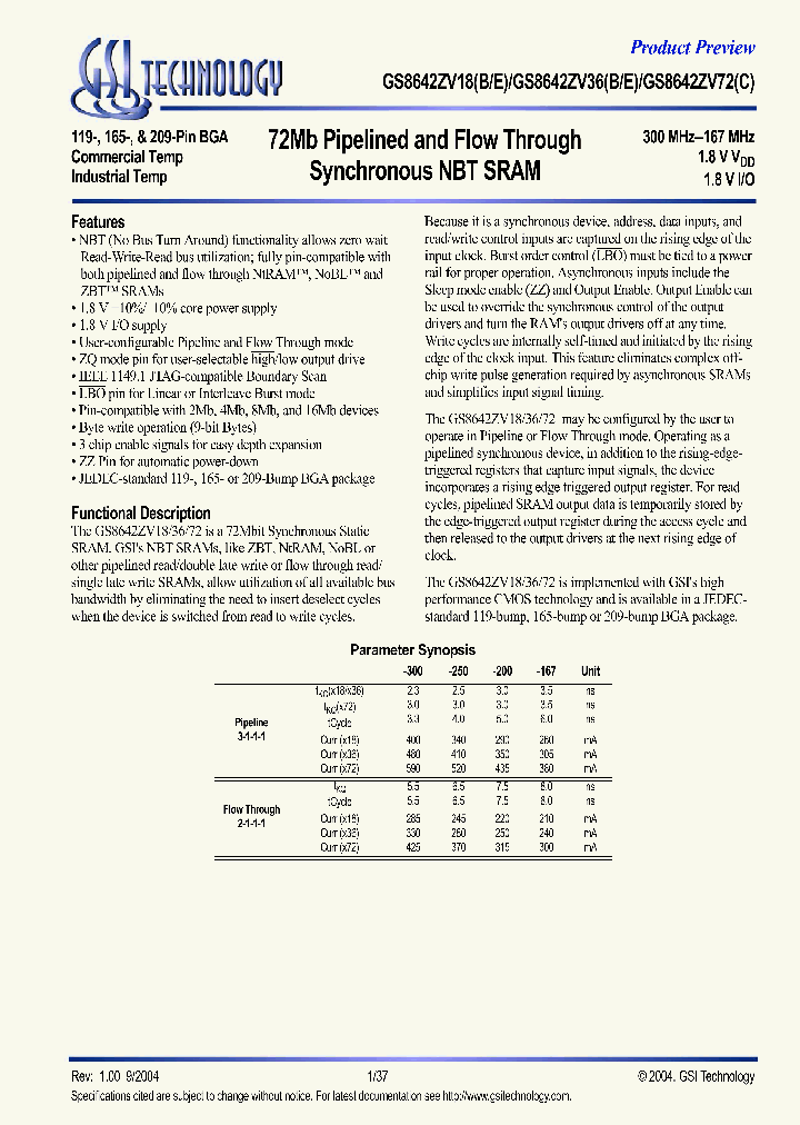 GS8642ZV72_8756891.PDF Datasheet
