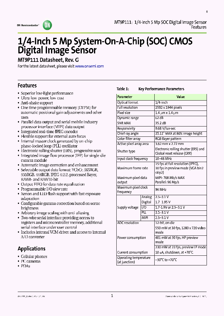 MT9P111D00STCK28AC1-200_8756713.PDF Datasheet
