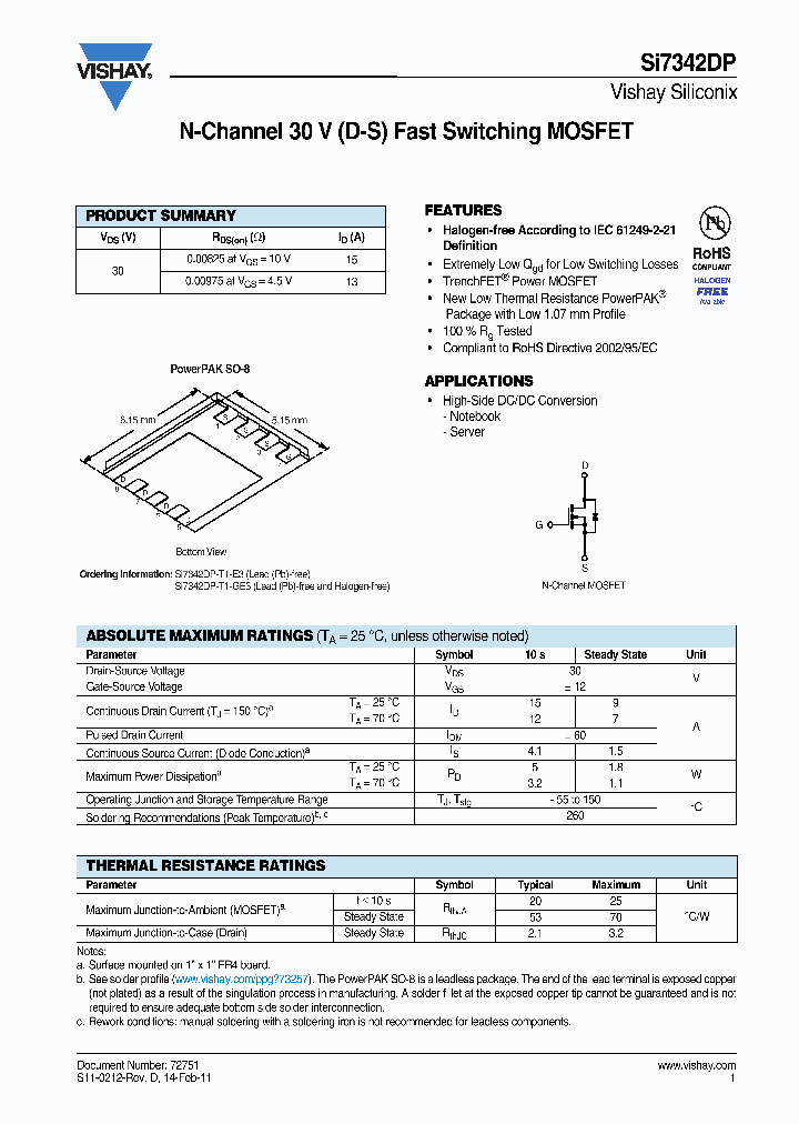SI7342DP_8757114.PDF Datasheet