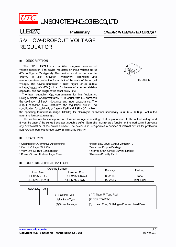 ULE4275L-TQ5-T_8758469.PDF Datasheet