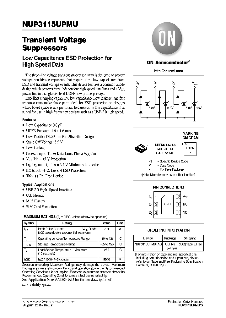 NUP3115UPMUTAG_8759557.PDF Datasheet