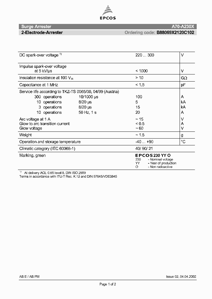 A70-A230X_8759535.PDF Datasheet