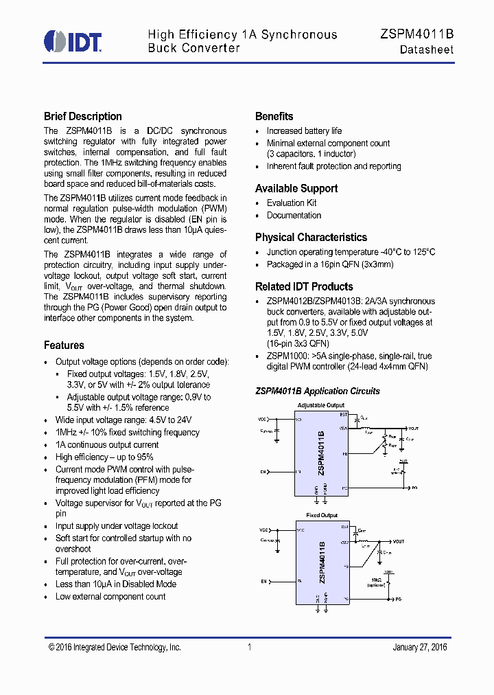 ZSPM4011BA1W18_8760033.PDF Datasheet