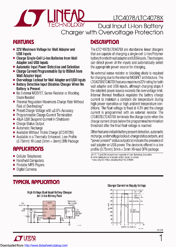 LTC4078XEDDPBF_8760266.PDF Datasheet