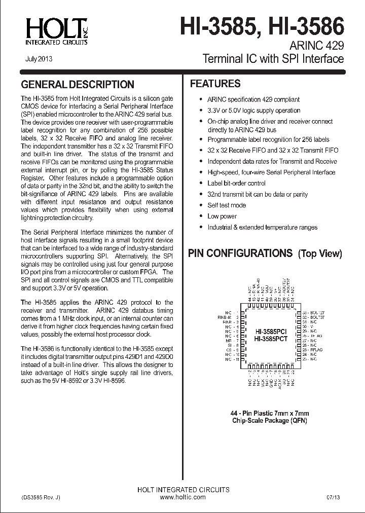 HI-3585PCI_8761383.PDF Datasheet