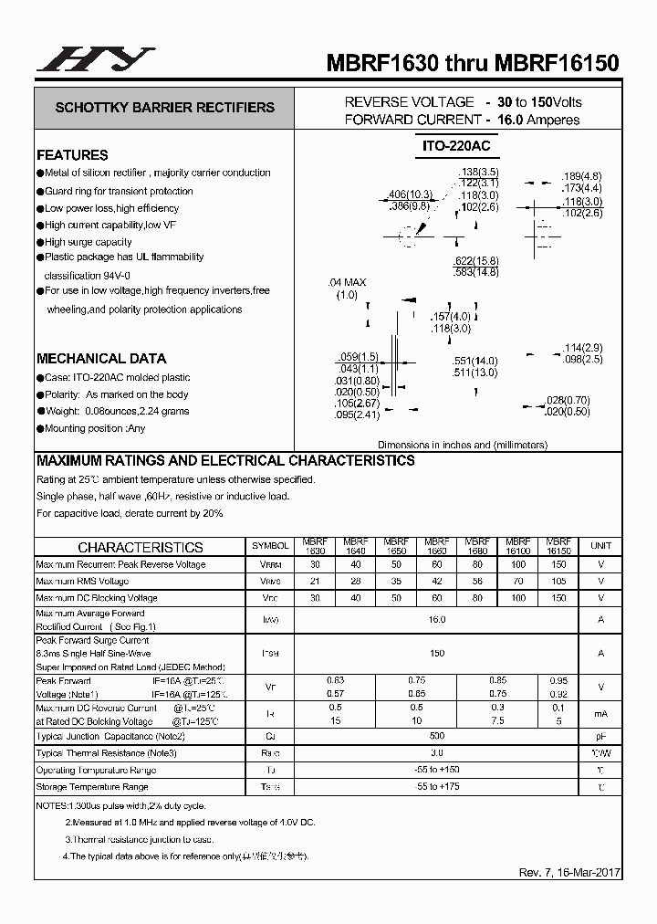 MBRF1630-17_8761636.PDF Datasheet