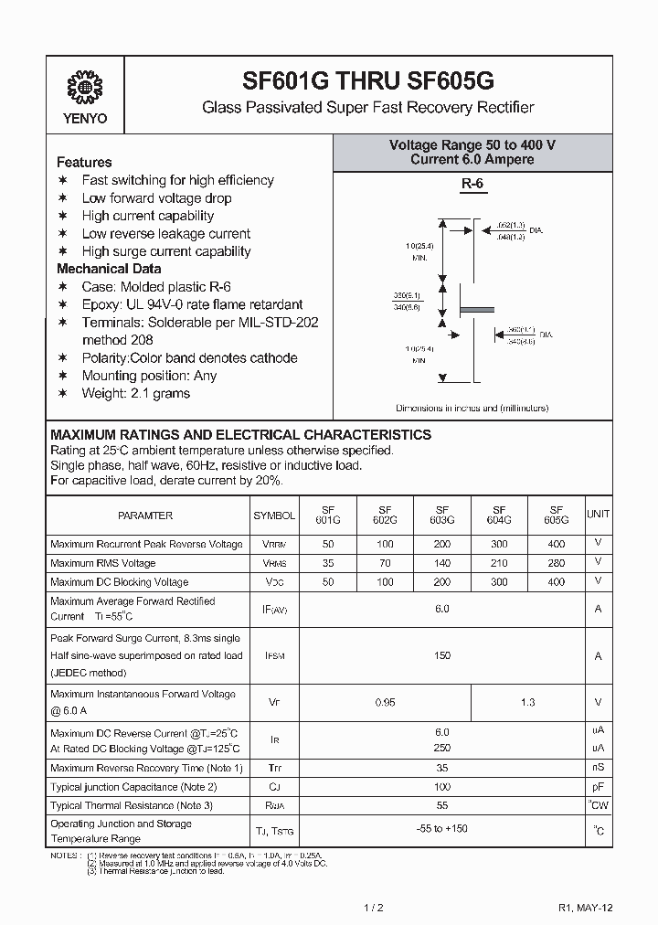 SF601G_8762220.PDF Datasheet