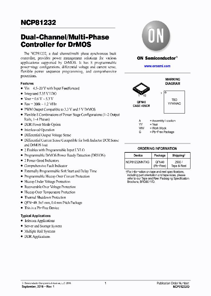NCP81232_8763916.PDF Datasheet