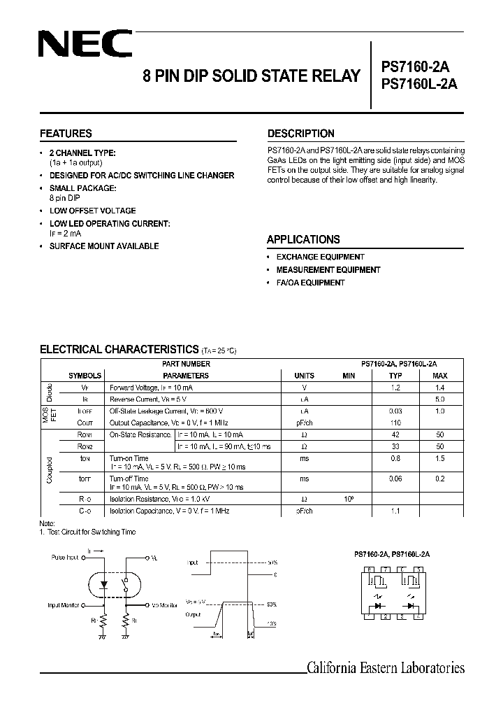 PS7160-2A_8764061.PDF Datasheet