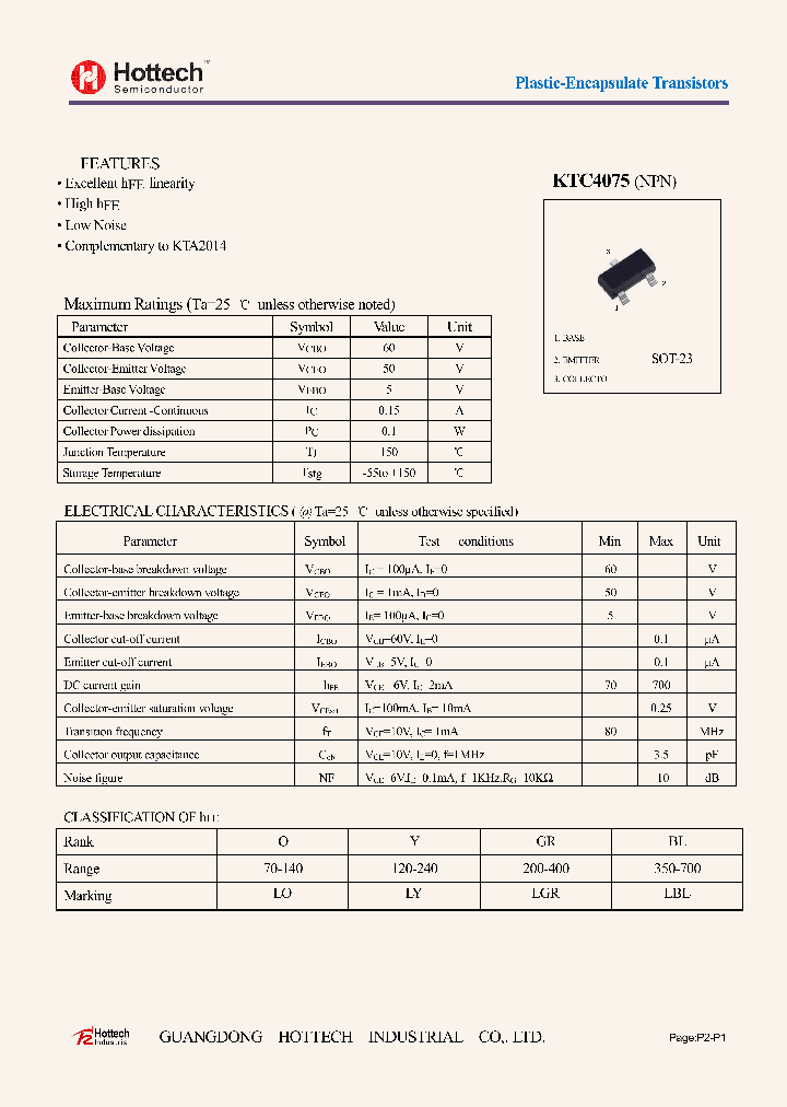 KTC4075_8764181.PDF Datasheet