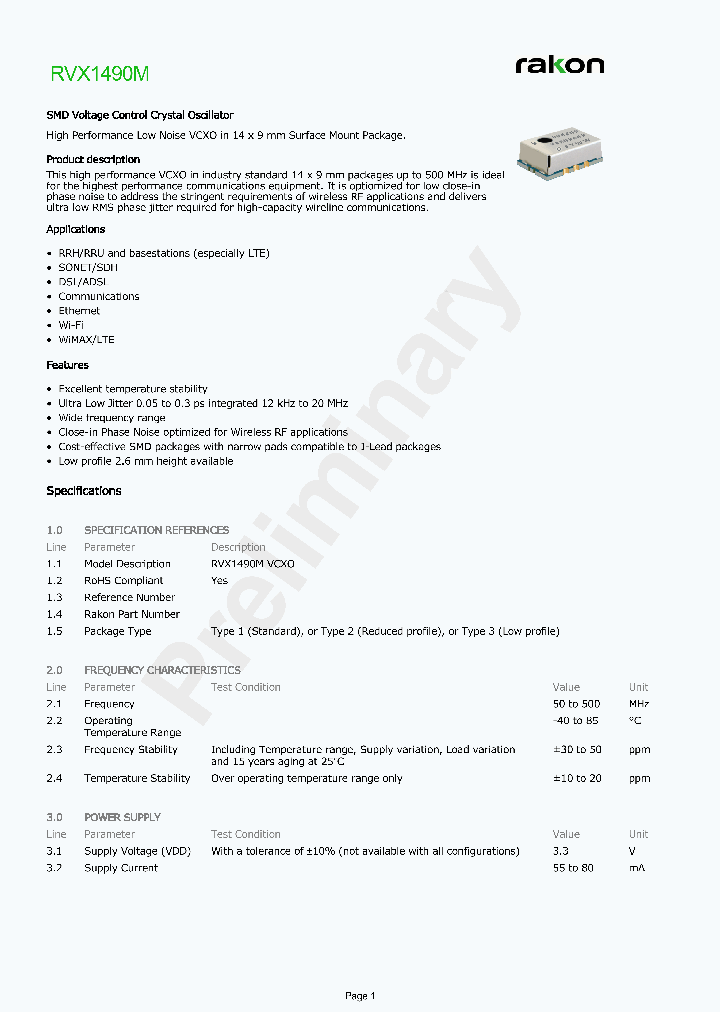 RVX1490M_8764819.PDF Datasheet