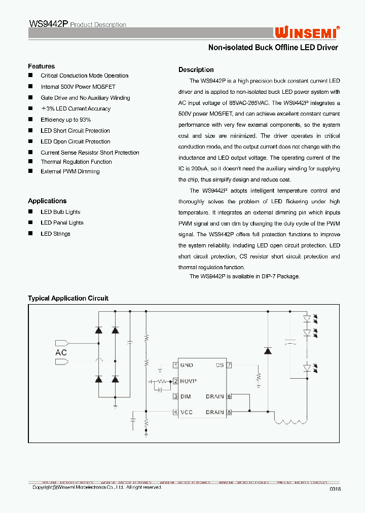 WS9442PD7P_8765014.PDF Datasheet