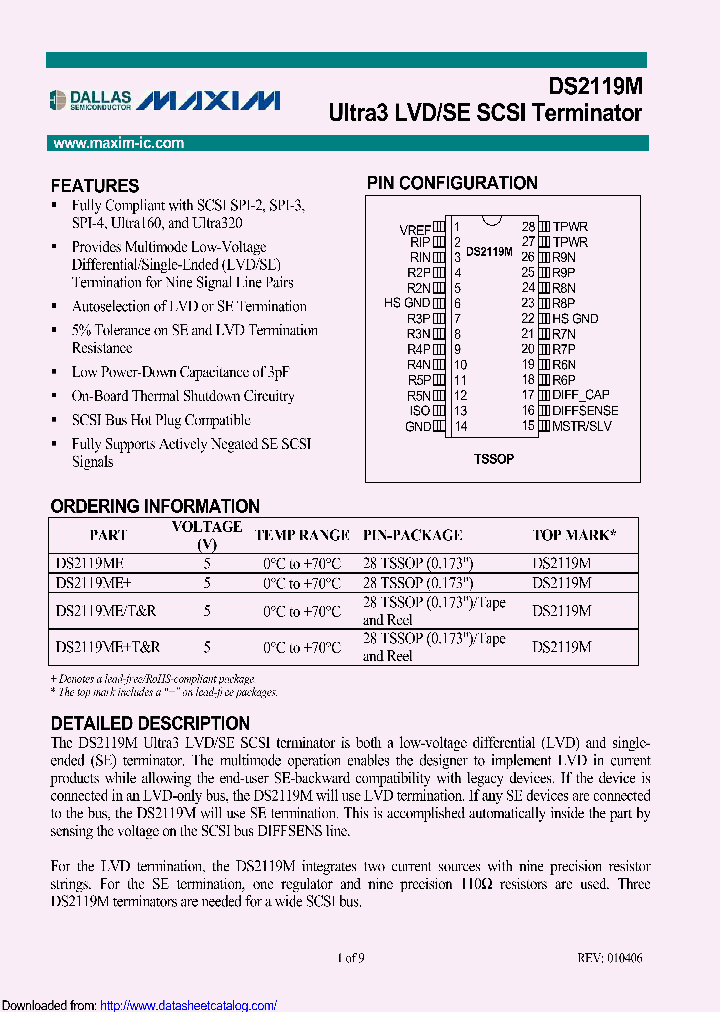 DS2119ME_8767684.PDF Datasheet