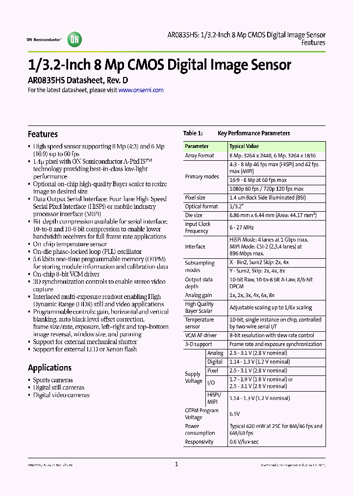 AR0835HS3C12SUAA0-DR_8770233.PDF Datasheet