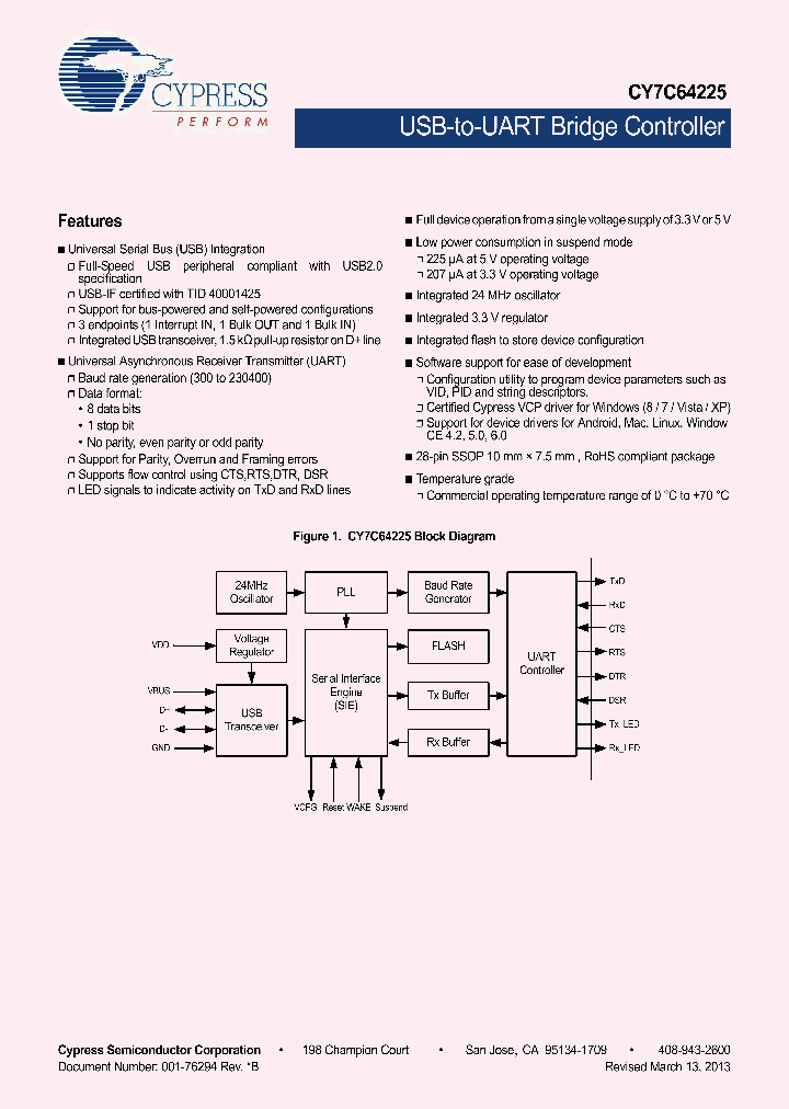 CY7C64225-28PVXC_8771813.PDF Datasheet
