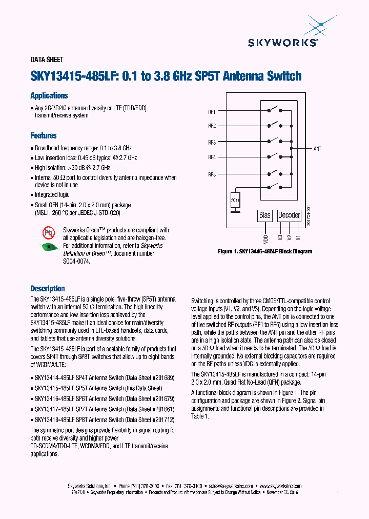 SKY13415-485LFEK1_8772216.PDF Datasheet