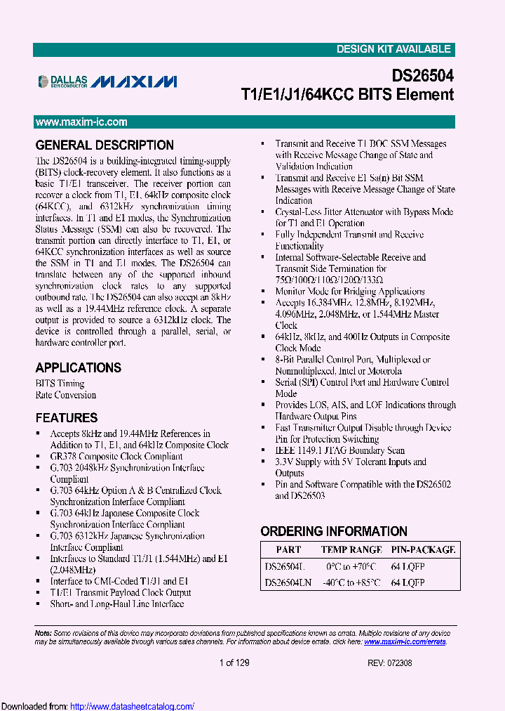 DS26504LNB2_8778572.PDF Datasheet