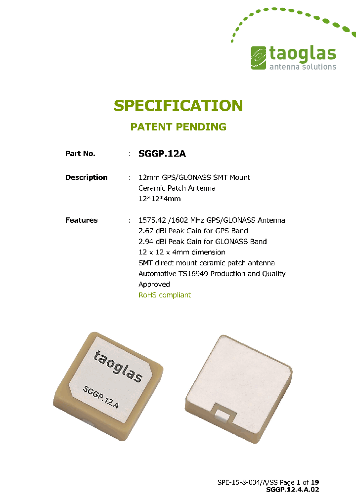 SGGP124A02_8780106.PDF Datasheet