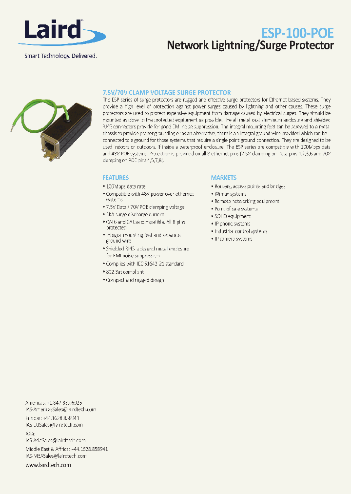 ESP-100-POE_8780567.PDF Datasheet