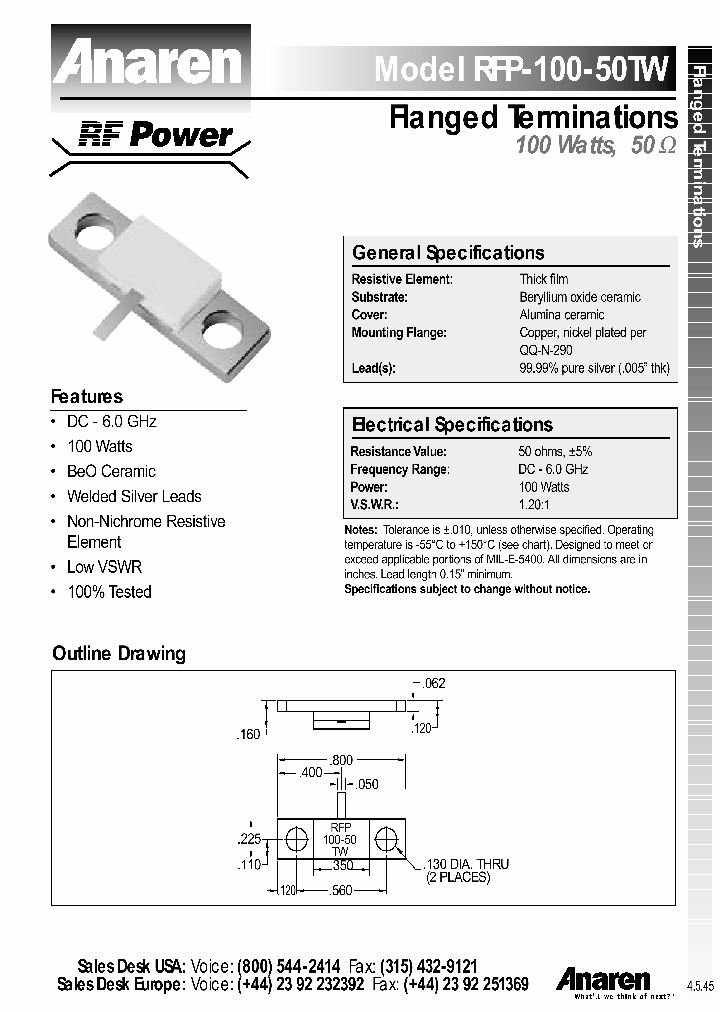 RFP-100-50TW_8780602.PDF Datasheet