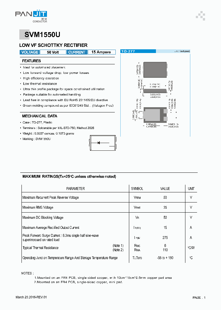 SVM1550U-16_8781403.PDF Datasheet