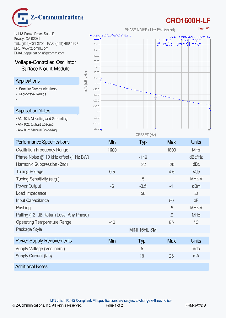 CRO1600H-LF_8782399.PDF Datasheet