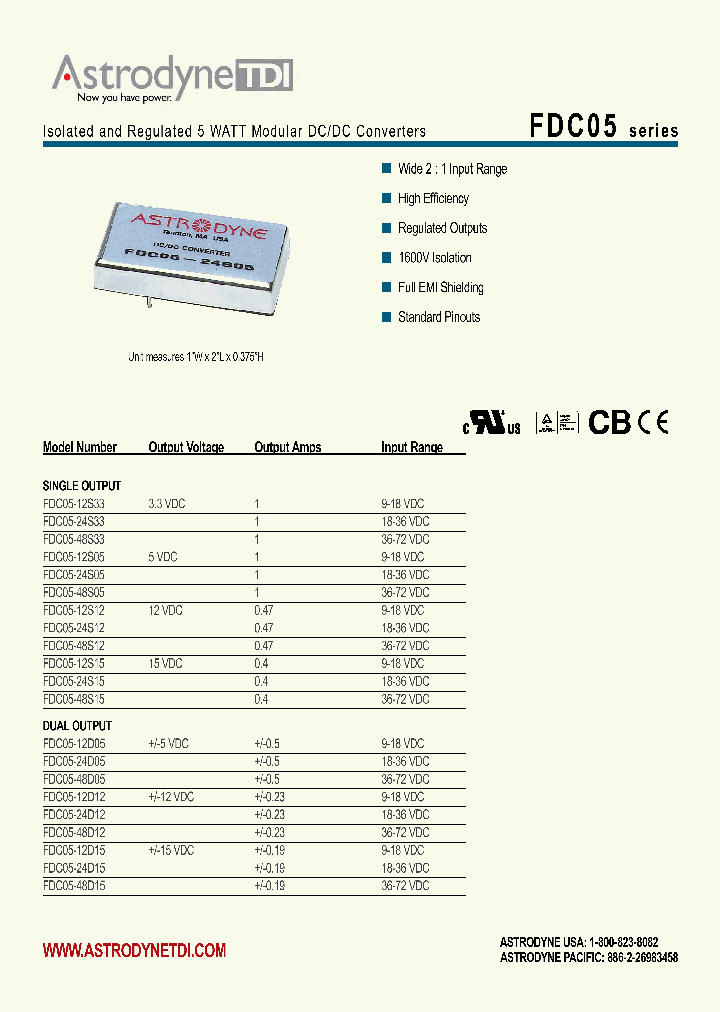 FDC05-12D05_8783763.PDF Datasheet
