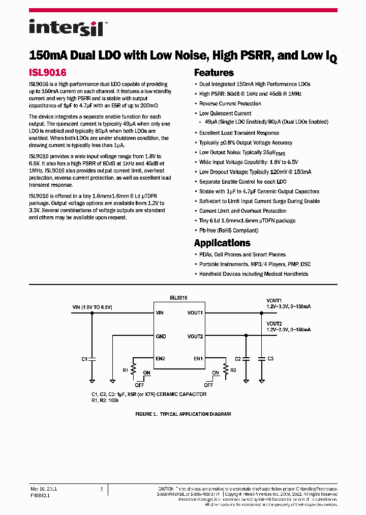 ISL9016IRUJJZ-T_8785565.PDF Datasheet