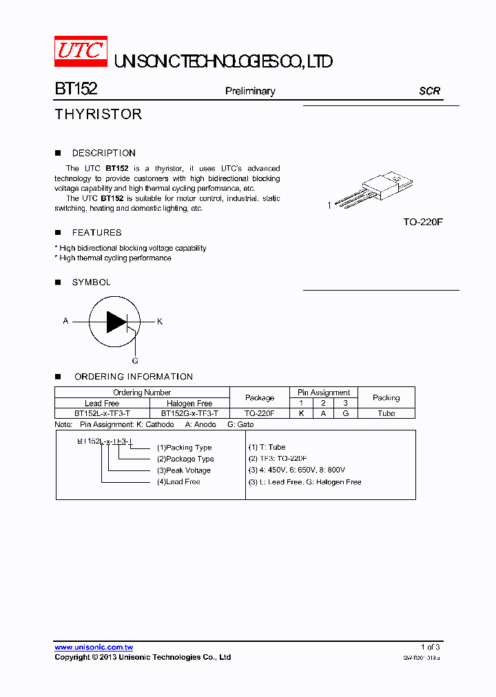 BT152_8786994.PDF Datasheet