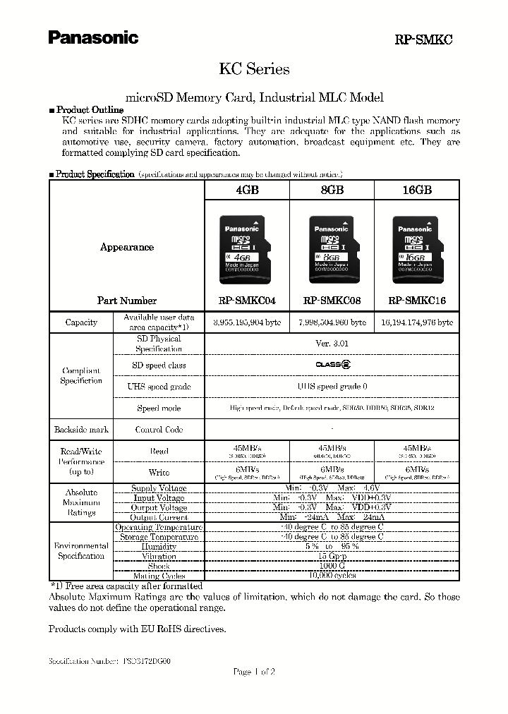 RP-SMKC16_8786960.PDF Datasheet