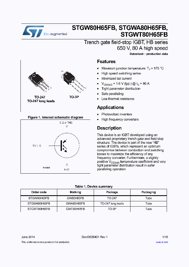 STGWT80H65FB_8787053.PDF Datasheet