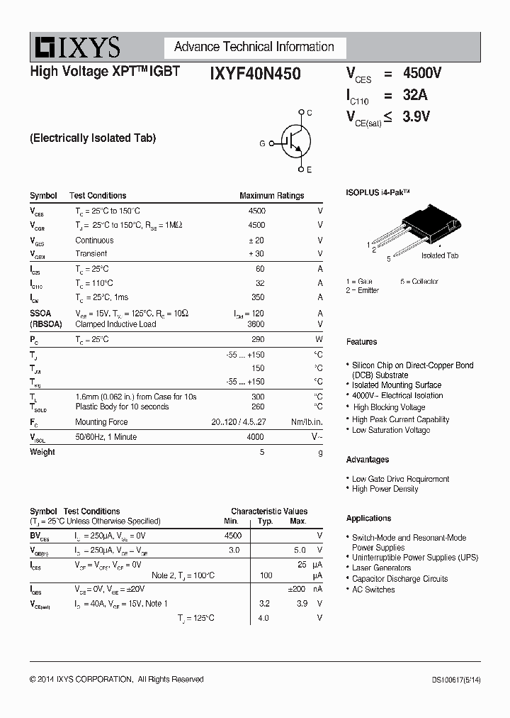 IXYF40N450_8789816.PDF Datasheet
