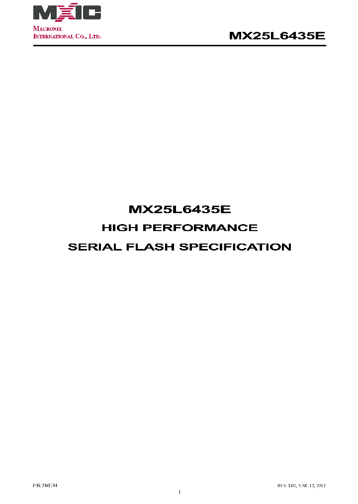 MX25L6435EZNI-10G_8790145.PDF Datasheet