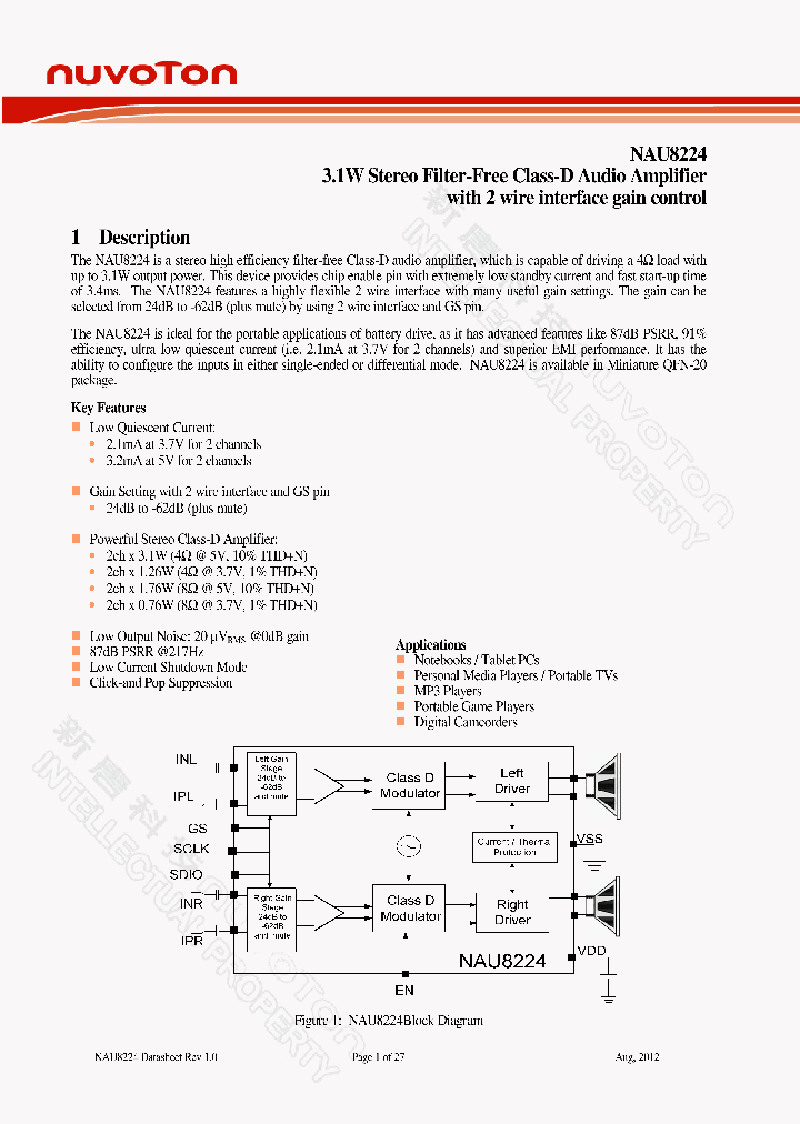 NAU8224_8791139.PDF Datasheet
