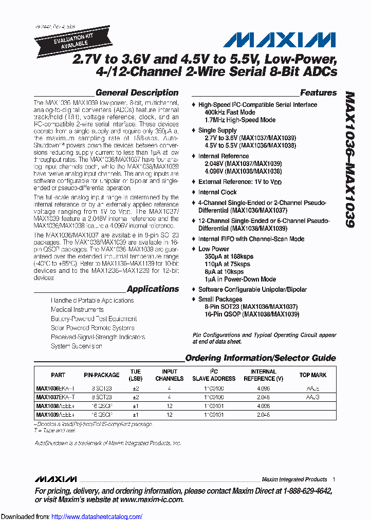 MAX1037EKAT_8795662.PDF Datasheet